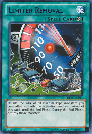 Limiter Removal (Purple) [DL16-EN013] Rare (ONLINE ORDER ONLY)