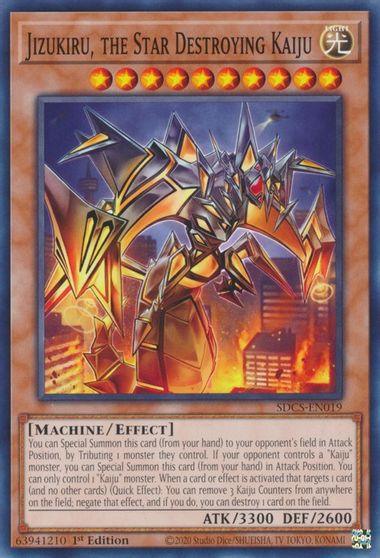 Jizukiru, the Star Destroying Kaiju [SDCS-EN019] Common (ONLINE ORDER ONLY)
