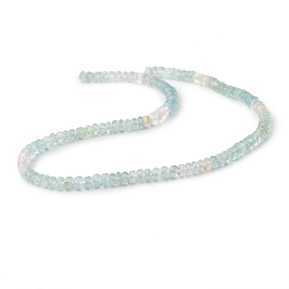 3mm Multi-colored Beryl Faceted Rondelle Beads 15 inches 122 pieces (ONLINE ORDER ONLY)