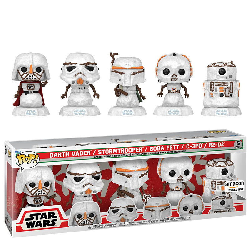 Star Wars Snowman 5-Pack - Amazon Exclusive (Online Order Only)