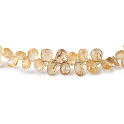 5x3-6x5mm Imperial Topaz Faceted Pear Beads 8 inch 84 pieces A (ONLINE ORDER ONLY)