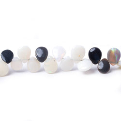 5x4-7x5mm Australian Opal Plain Pear Beads 7.5 inch 64 pieces (ONLINE ORDER ONLY)