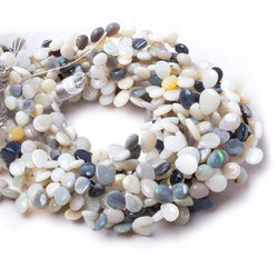 5x4-7x5mm Australian Opal Plain Pear Beads 7.5 inch 64 pieces (ONLINE ORDER ONLY)