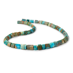 5x7-11x8.5mm Blue Peruvian Opalina Faceted Trillion Beads 16 inch 51 pieces AAA (ONLINE ORDER ONLY)