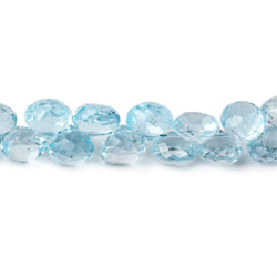 5x7-6x7mm Sky Blue Topaz Candy Kiss 8 inch 55 beads (ONLINE ORDER ONLY)