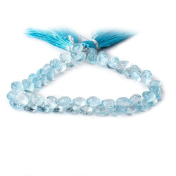 5x7-6x7mm Sky Blue Topaz Candy Kiss 8 inch 55 beads (ONLINE ORDER ONLY)
