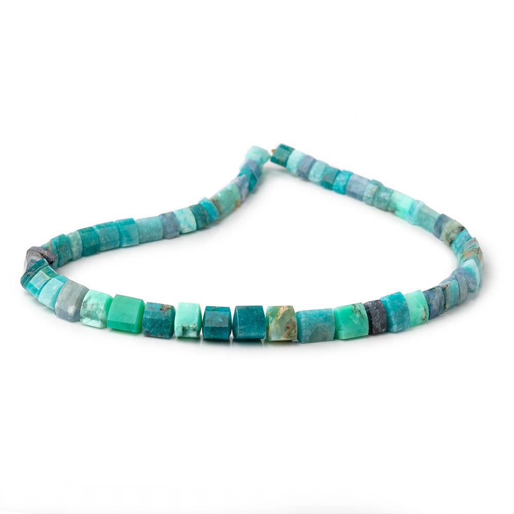 5x7-9x8mm Multi Gemstone Faceted Trillion Beads 16.5 inch 60 pieces AA (ONLINE ORDER ONLY)