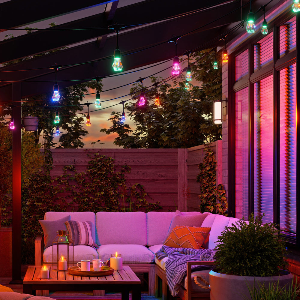 Matter Smart Multicolor Outdoor String Lights Smarter Kit 98ft (30m) (ONLINE ORDER ONLY)