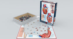 Puzzle: History & General Interest - The Heart (ONLINE ORDER ONLY)