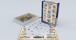 Puzzle: Animal Charts - Salmon & Trout (ONLINE ORDER ONLY)