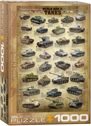 Puzzle: Sea & Land Transportation - World War II Tanks (ONLINE ORDER ONLY)
