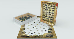 Puzzle: Sea & Land Transportation - World War II Tanks (ONLINE ORDER ONLY)