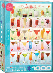 Puzzle: Delicious Puzzles - Cocktails (ONLINE ORDER ONLY)