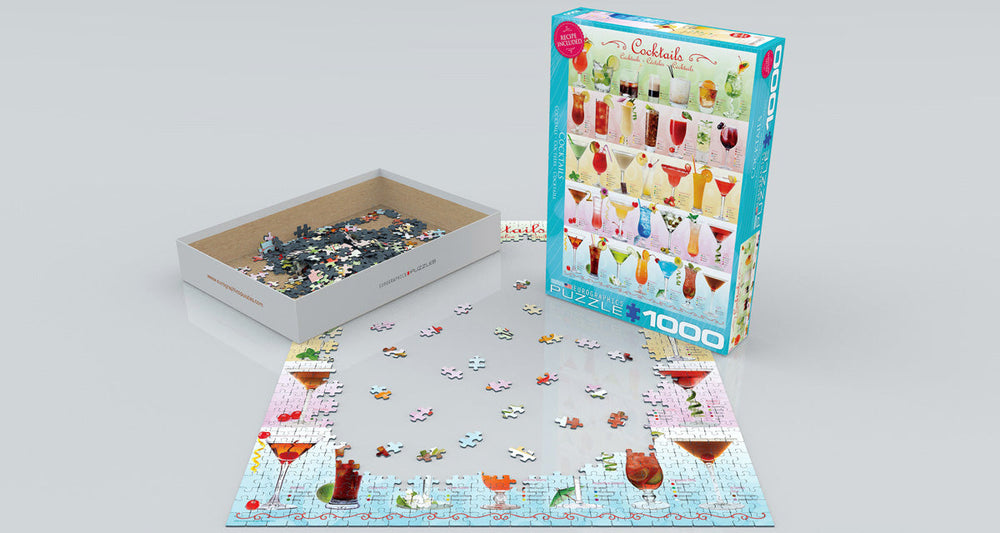 Puzzle: Delicious Puzzles - Cocktails (ONLINE ORDER ONLY)