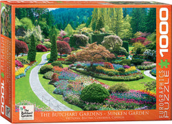 Puzzle: Scenic Photography - The Butchart Gardens Sunken Garden (ONLINE ORDER ONLY)