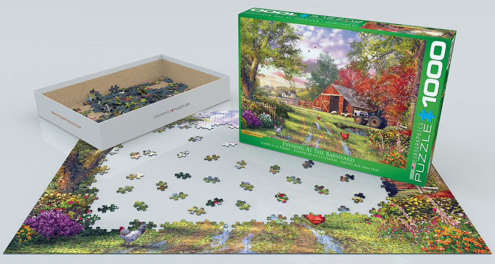 Puzzle: Artist Series - Evening at the Barnyard by Dominic Davison (ONLINE ORDER ONLY)