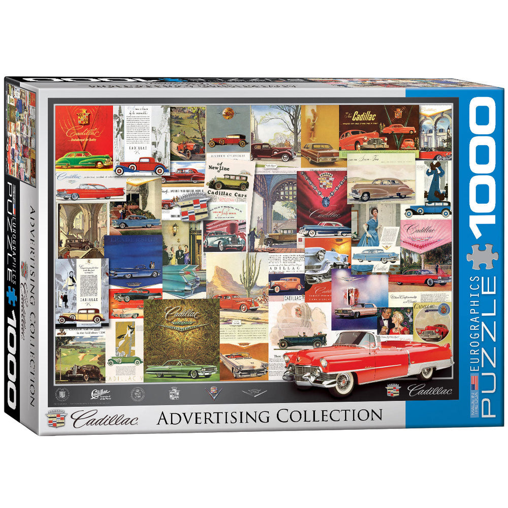 Puzzle: Vintage Car Art - Cadillac Advertising Collection (ONLINE ORDER ONLY)