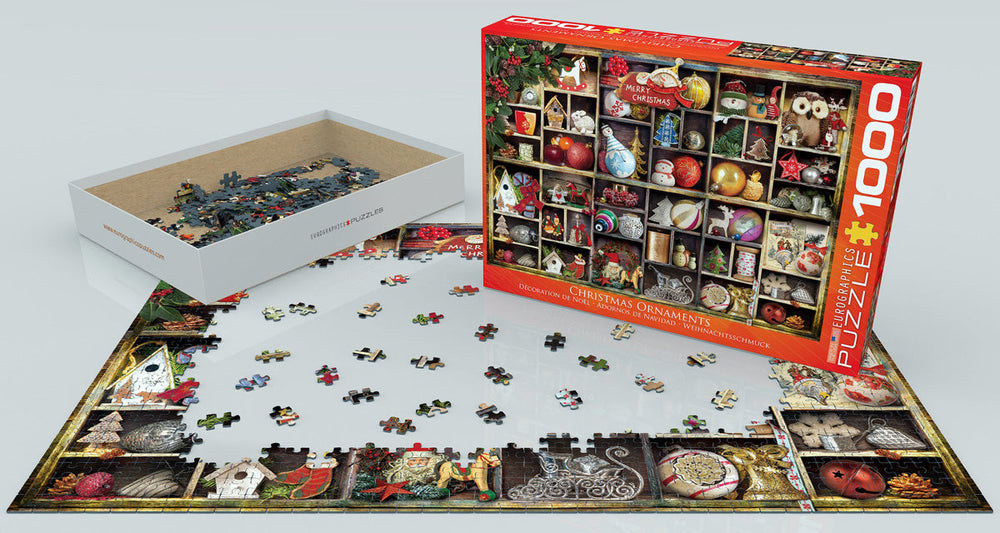 Puzzle: Christmas - Seasonal - Christmas Ornaments (ONLINE ORDER ONLY)