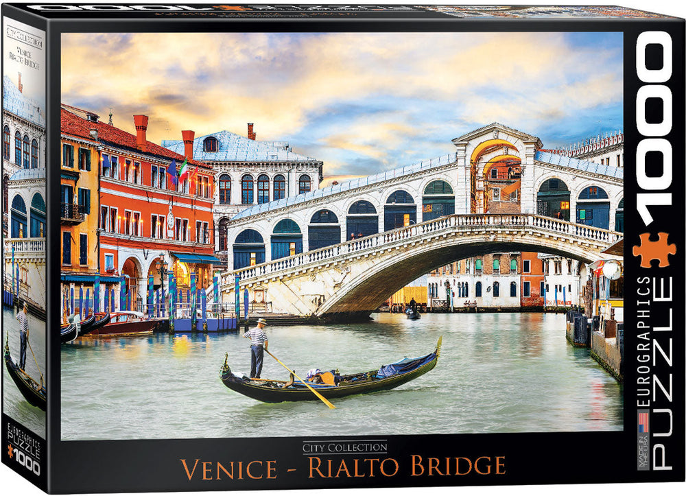 Puzzle: City Collection - Venice Rialto Bridge (ONLINE ORDER ONLY)