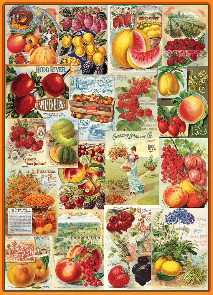 Puzzle: Seed Catalogue Collection - Fruits Seed Catalog Collection (ONLINE ORDER ONLY)