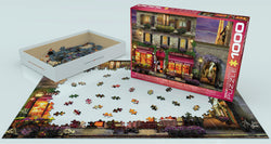 Puzzle: Artist Series - The Red Hat Restaurant Paris by David Mc Lean (ONLINE ORDER ONLY)