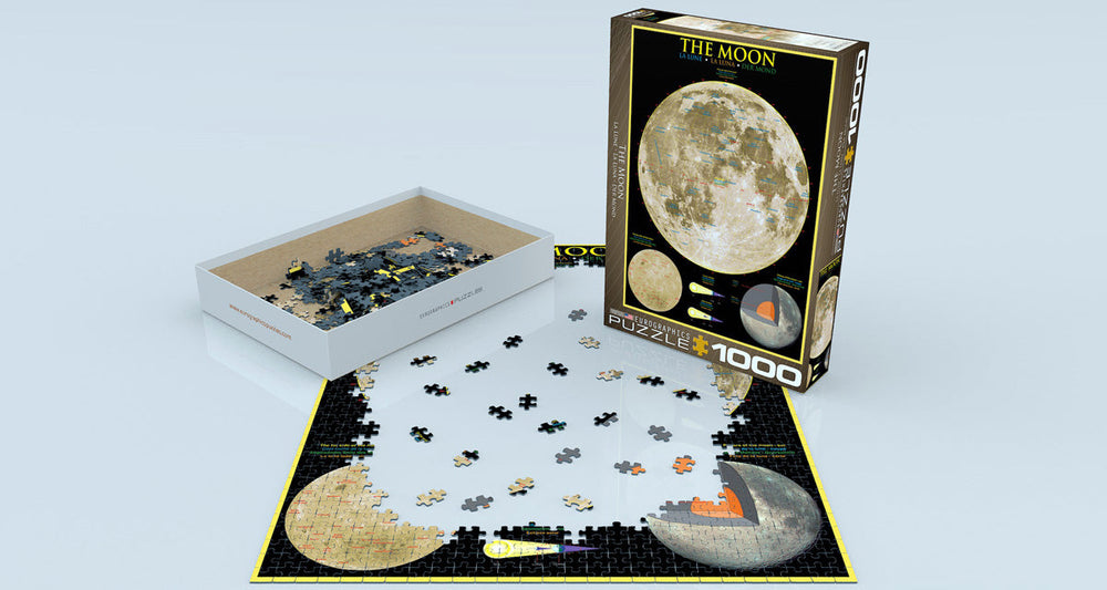 Puzzle: Space Exploration - The Moon (ONLINE ORDER ONLY)