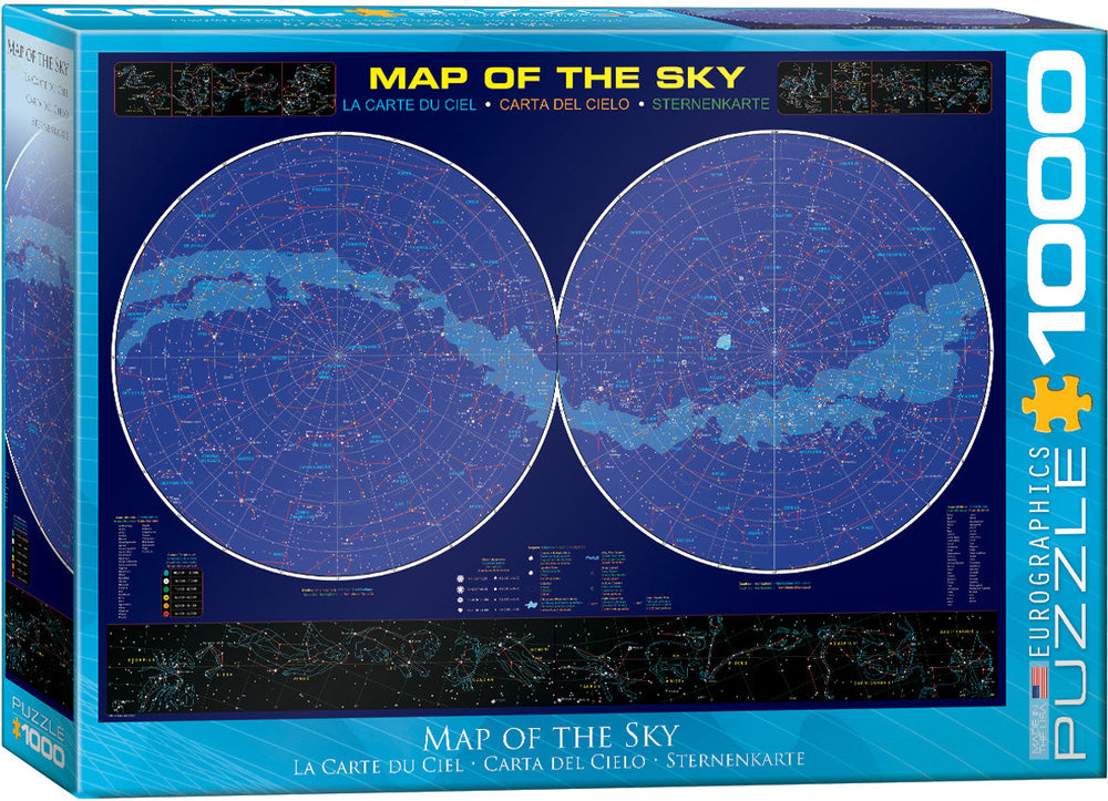 Puzzle: Space Exploration - Map of the Sky (ONLINE ORDER ONLY)