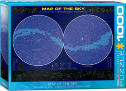 Puzzle: Space Exploration - Map of the Sky (ONLINE ORDER ONLY)