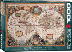 Puzzle: Maps & Flags - Orbis Geographica World Map (ONLINE ORDER ONLY)