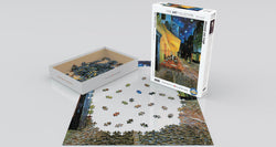 Puzzle: Fine Art Masterpieces - Café Terrace at Night (ONLINE ORDER ONLY)