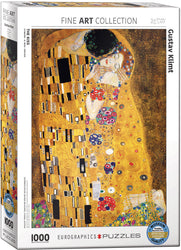 Puzzle: Fine Art Masterpieces - The Kiss by Gustav Klimt (ONLINE ORDER ONLY)