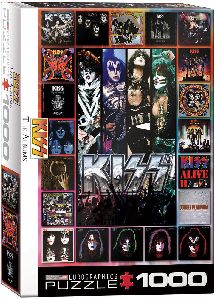 Puzzle: Celebrities Collection - KISS The Albums (ONLINE ORDER ONLY)