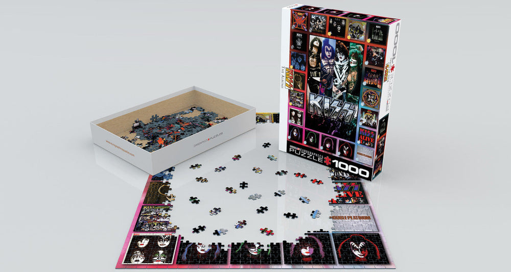 Puzzle: Celebrities Collection - KISS The Albums (ONLINE ORDER ONLY)