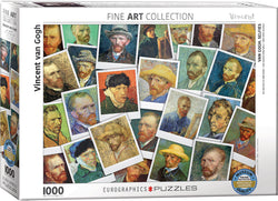 Puzzle: Fine Art Masterpieces - Van Gogh Selfies by Vincent van Gogh (ONLINE ORDER ONLY)