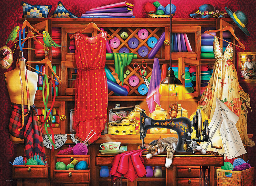 Puzzle: Favorite Pastimes - Sewing Room (ONLINE ORDER ONLY)
