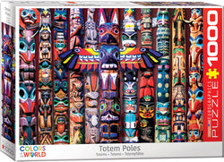 Puzzle: Colors of the World - Totem Poles (ONLINE ORDER ONLY)