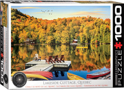 Puzzle: HDR Photography - Lakeside Cottage, Quebec (ONLINE ORDER ONLY)