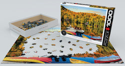 Puzzle: HDR Photography - Lakeside Cottage, Quebec (ONLINE ORDER ONLY)