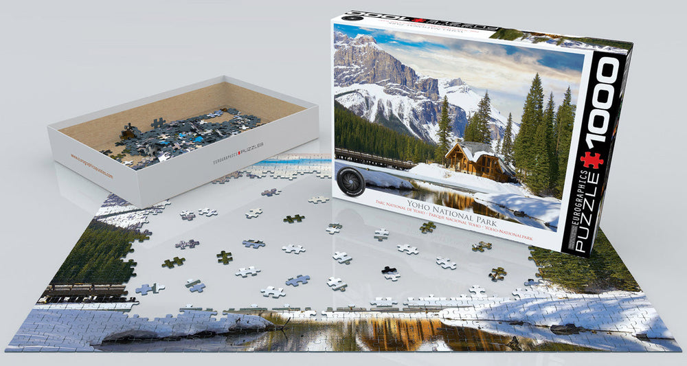 Puzzle: HDR Photography - Yoho National Park British Columbia (ONLINE ORDER ONLY)