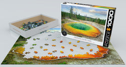 Puzzle: HDR Photography - Morning Glory Pool