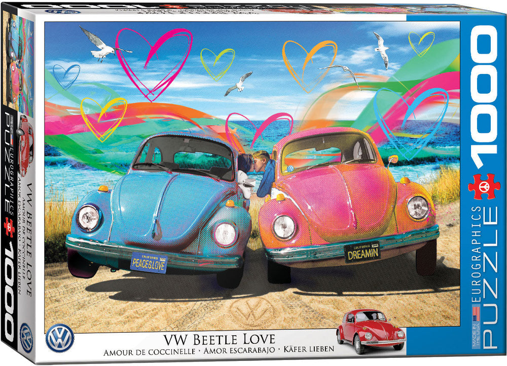 Puzzle: The VW Groovy Collection - Beetle Love