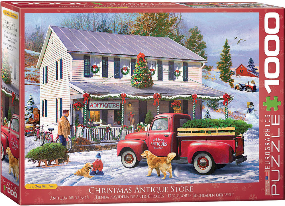 Puzzle: Artist Series - Antique Christmas Store by Greg Giordano (ONLINE ORDER ONLY)