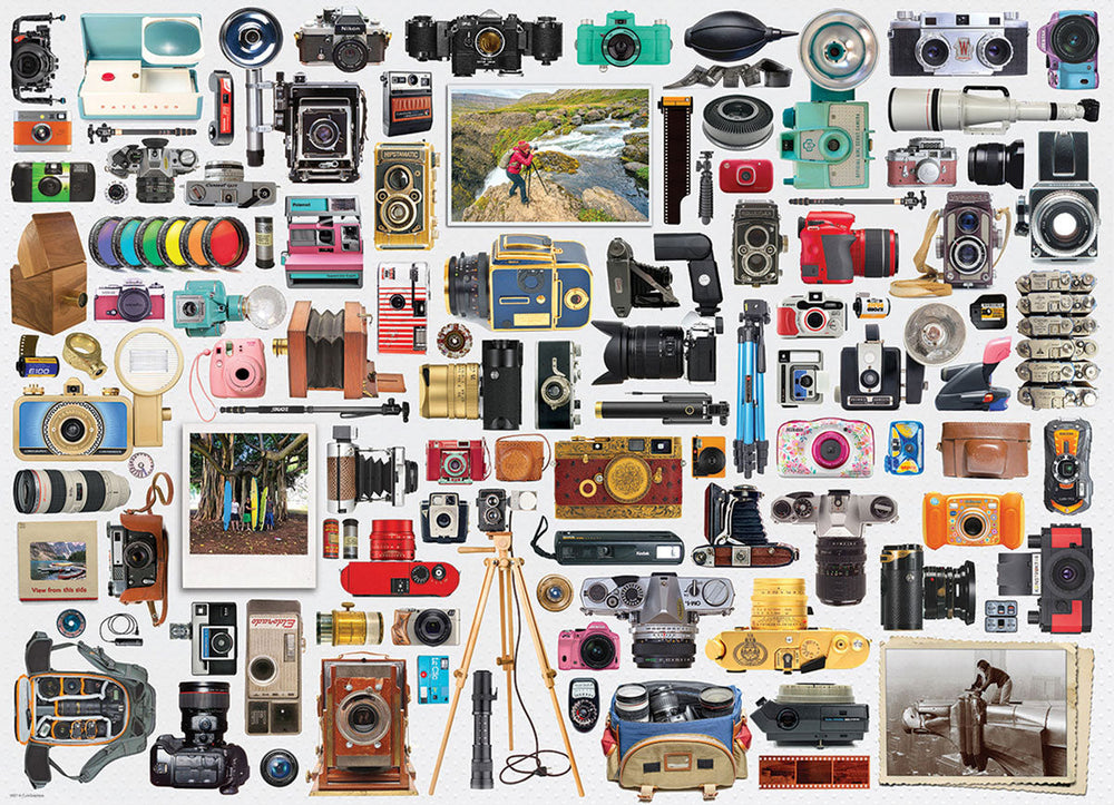 Puzzle: History & General Interest - World of Cameras (ONLINE ORDER ONLY)