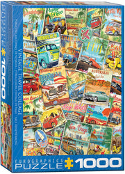 Puzzle: Vintage Art Collages - Vintage Travel Collage (ONLINE ORDER ONLY)