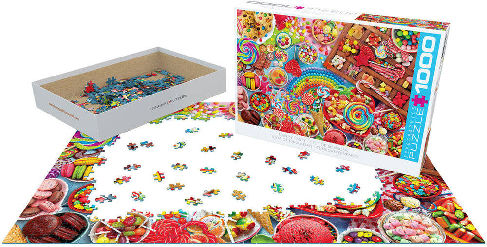 Puzzle: Sweet Rainbow & Party - Candy Party (ONLINE ORDER ONLY)