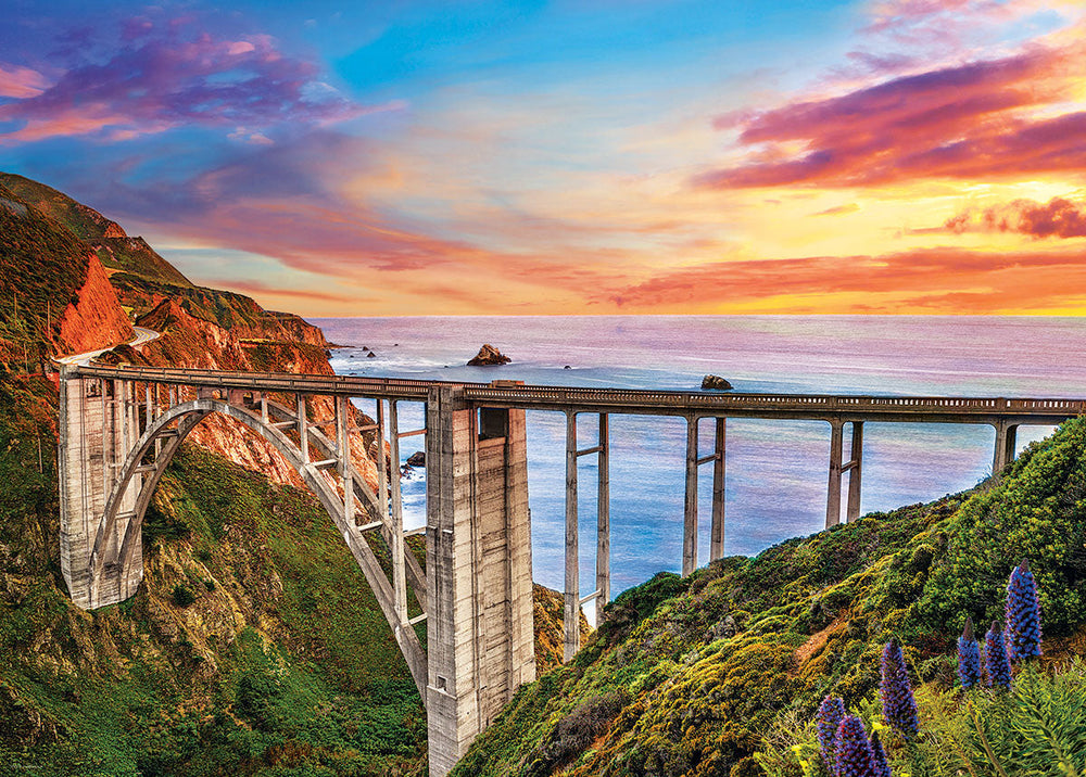 Puzzle: HDR Photography - Bixby Bridge (ONLINE ORDER ONLY)