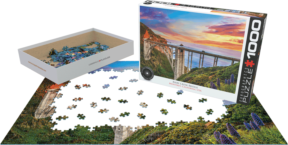 Puzzle: HDR Photography - Bixby Bridge (ONLINE ORDER ONLY)