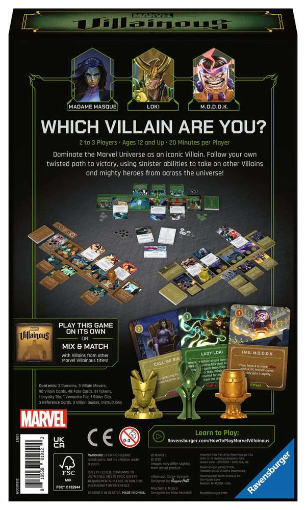 Marvel Villainous: Mischief & Malice (ONLINE ORDER ONLY)