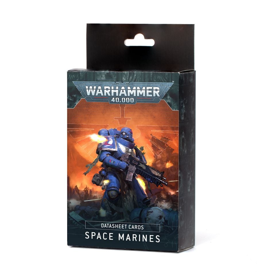 Warhammer 40k Datasheet Cards: Space Marines (ONLINE ORDER ONLY)