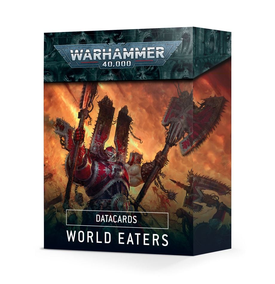 Warhammer 40K: World Eaters - Datacards (ONLINE ORDER ONLY)